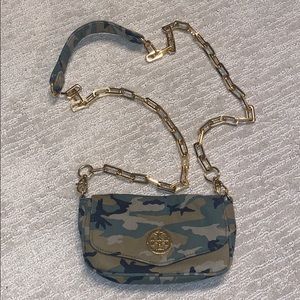 Camo tory Burch crossbody